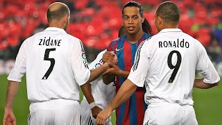 Zidane & Ronaldo will never forget Ronaldinho's performance in this match