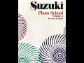 suzuki piano school book 1 chant arabe anon.