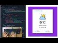 ASMR Programming - Weather App with JavaScript - No Talking