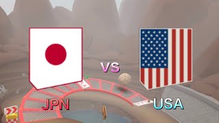 JPN(日本代表) vs USA(アメリカ代表) 交流戦