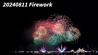 ［4K］2024 High Summer Fireworks Display 🎆 at Tamsui Fisherman's Wharf｜Yun