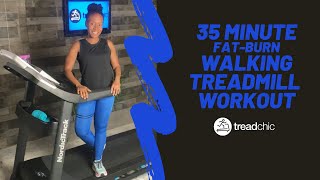 35 Minute Fat-Burning Walking Treadmill Workout! #walking #treadmill #fatburning #treadmillworkout