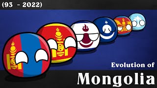 Evolution of Mongolia (92 - 2022)