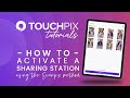 How to Activate a Sharing Station: Using the SCANPIX Sharing Method