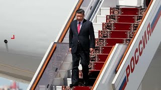 The Chinese plane with Xi Jinping on board arrived at Vnukovo Airport