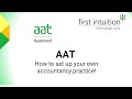 How to set up your own accountancy practice! - First Intuition | Professional Education Providers