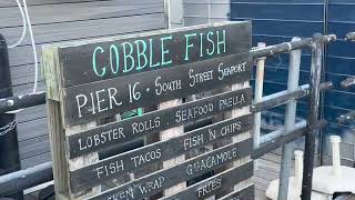 Cobble Fish, South Street Seaport Pier 16