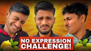 Eating Lemon With No Expression Challenge!😂