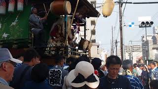 青梅大祭　本祭り　山車　2018.5.3  Ometaisai　dashi