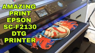 ALLPRINT EXPO 2019-EPSON SC F2130 DTG PRINTER FULL PROCESS