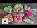 Hogs n Kisses Cookie Decorating Tutorial