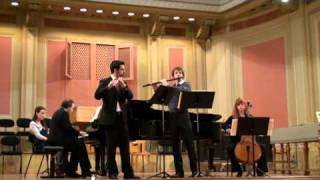 C.P.E. Bach Trio sonate en mi majeur pour 2 flutes et continuo