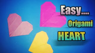 How to make Origami Hearts 💗💗 Easy and simple.... ~ Simple Origami