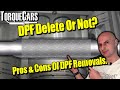 Should You do a DPF Delete?  Benefits & Drawbacks [Diesel Tips]