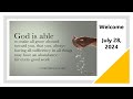 Worship / July 28, 2024