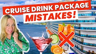 10 COSTLY Cruise Drink Package Mistakes NOT to Make on a Cruise in 2024!