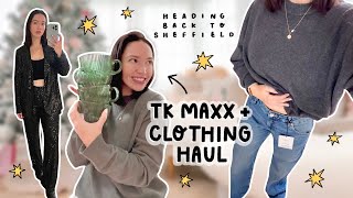 TK Maxx Home Decor + Clothing Hauls ✨ Heading Back To Sheffield