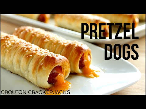 Pretzel Dogs!! Homemade Soft Pretzel Dog Recipe Pretzel Dogs!! Homemade Soft Pretzel Dog Recipe
