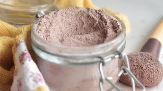 DIY Homemade Foundation Powder