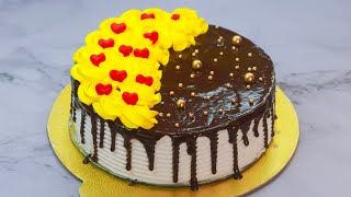 Chocolate Cake Recipe | Chocolate Moist Cake Recipe | Chocolate Birthday Cake| Chocolate Cake Design