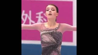 アンナ・シェルバコワ_美しいスケートテクニック Anna Shcherbakova Beautiful Skating Techniques