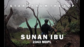 Kawah Putih | START FROM THE TOP | Puncak Sunan Ibu 2343 Mdpl CIWIDEY Kab.Bandung part 1 #mtb #gowes