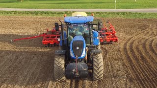 Semis D'Orge de Printemps 2020 | Épisode 2 : Semis NEW HOLLAND T7.260 avec PÖTTINGER TERRASEM C6