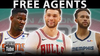 Who Will Spurs Target In Free Agency? | 2022 NBA Free Agency Big Board | SpursTube Podcast