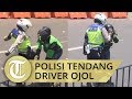 VIRAL Video Detik-detik Anggota Polres Bogor Tendang Driver Ojol yang Terobos Jalur Rombongan Jokowi