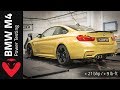 BMW M4 (F82) Cobra Sport Exhausts Rolling Road Power Testing