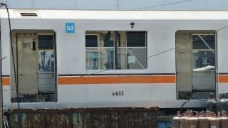 【廃車解体2編成目】東京メトロ 銀座線01系　廃車解体　渡瀬北留置線