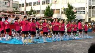 鷺宮盆踊り大会2010中野八中吹奏楽部＃６：夏祭り