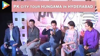 PK City Tour Hungama In Hyderabad | Aamir Khan, Anushka Sharma...