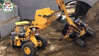 RC WHEELS LOADER HYDRAULIC || RC FRONTLOADER HYDRAULIC || RC EXCAVATOR GOT ACCIDENT
