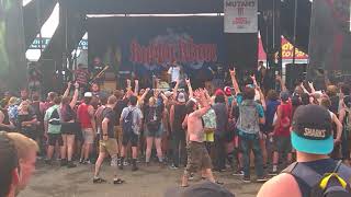 Kublai Khan - Eyes Up / The Hammer (Vans Warped Tour 2018 Nashville, TN)