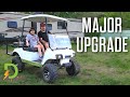 Golf Cart Upgrade, Lead to Lithium Battery, EG4