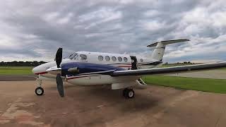 King Air 260 Vôo trabalhoso com desvios e tráfego intenso