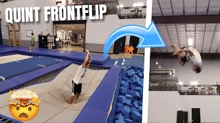 I DID A QUINT FRONTFLIP AT MASSIVE SUPERTRAMP PARK!