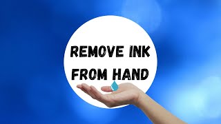 remove ink from hand / ഇനി മഷി വീണ  കയ്യുകളിലെ മഷി എളുപ്പത്തിൽ മായ്ക്കാം/ Savios mind network