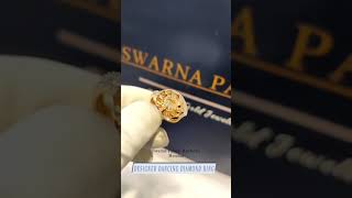 Designer Dancing RoseGold Ring by Swarna Palace, Mumbai