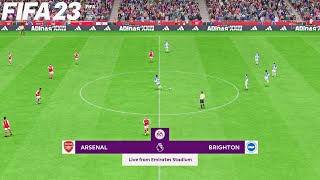 FIFA 23 | Arsenal vs Brighton - Premier League Season - PS5 Gameplay