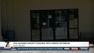 SEK Humane Society dealing with Parvo outbreak