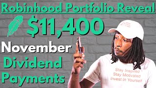 Robinhood Portfolio 2020 Update | My Dividend Payments For My Dividend Investing Journey!