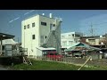 【東武車両基地北春日部】下り各駅停車車内からの北春日部車両基地の車窓 part3