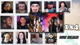 THE WAR BEGINS | WIND BREAKER  | Wind Breaker Episode 4 reaction mashup