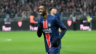 BREST 2-5 PSG PARIS BRILLE CONTRE BREST AVEC UN TRIPLÉ DE DEMBÉLÉ !!!