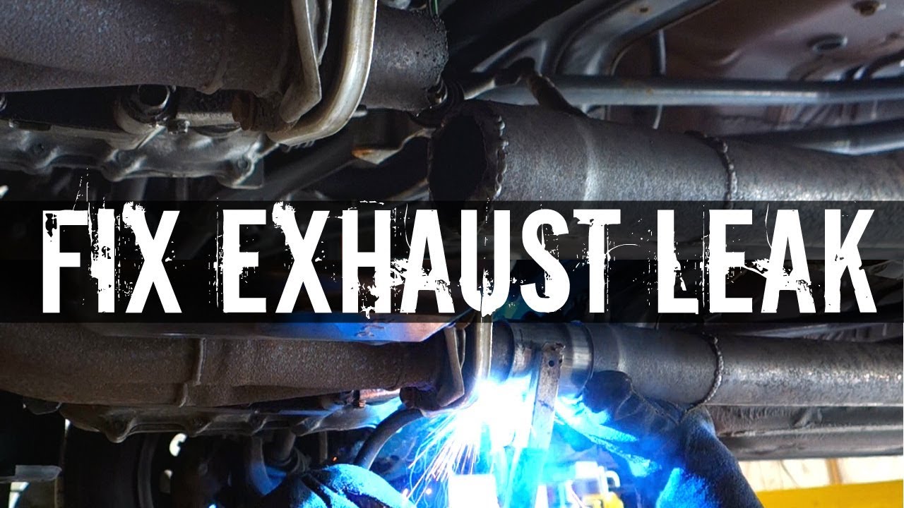 How To Fix A Leaky Exhaust Youtube