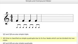 MusicTheory 07 Simple Compound Meter