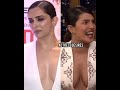 deepika vs priyanka how has the hottest cleavage shorts