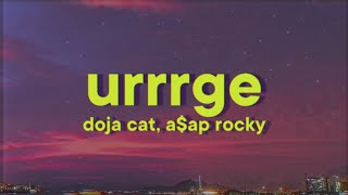 Doja Cat - URRRGE!!!!!!!!!! [Lyrics] ft. A$AP Rocky